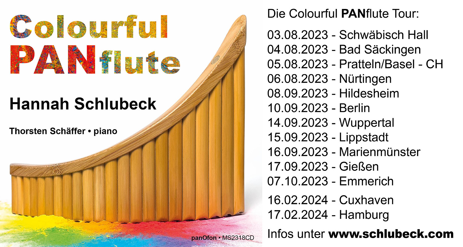 Colourful PANflute TOUR s